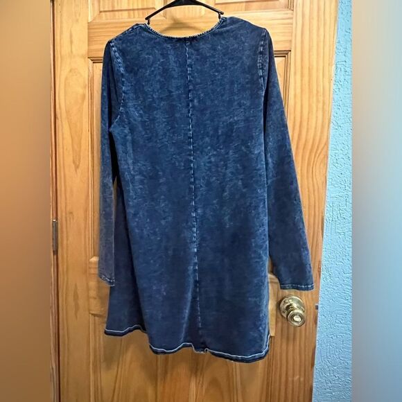 Very J size M denim mini dress - Picture 3 of 7